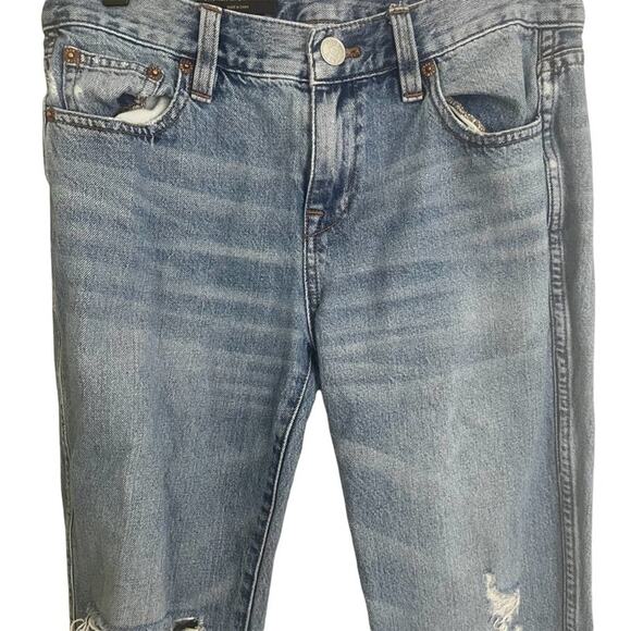 J. Crew Broken In Boyfriend Jeans Blue 25 - Picture 9 of 12